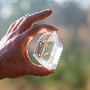 Using Crystals to Access the Parallel Universe
